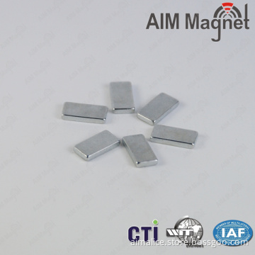 15.88 x  6.35 x 1.58 mm block neodymium magnet for curtain